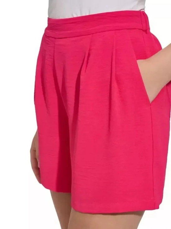 Margaritaville Pants - Margaritaville Hot Pink 5" High Rise Lightweight Crinkle Casual Shorts sz Small